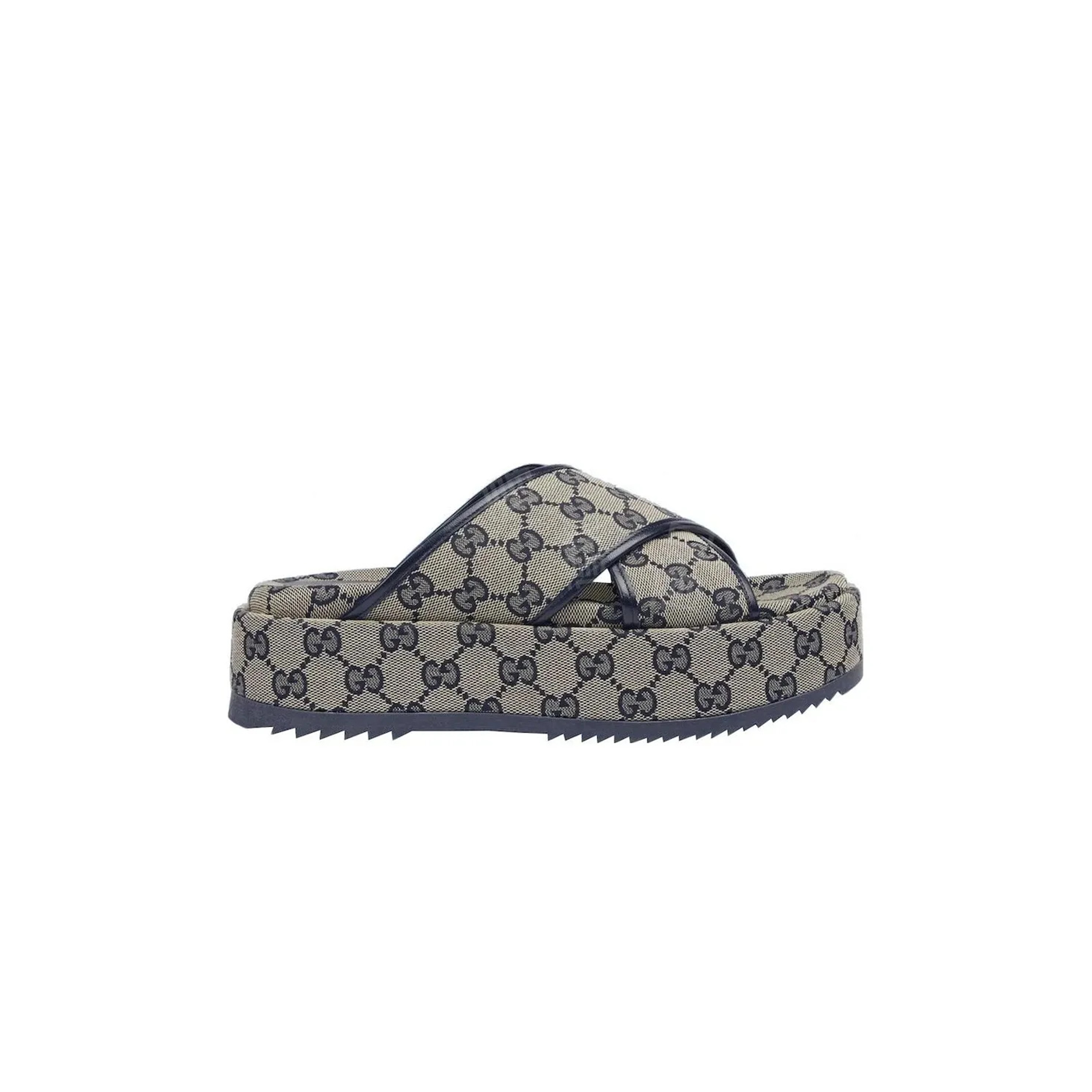 G*u*i women''s gg platform sandal 692842